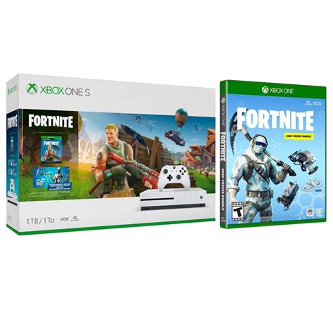 Xbox One Battle Royale Fortnite Eon Deep Freeze Bundle: 3000 V-Bucks ...