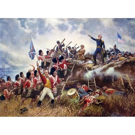 Battle Of New Orleans 1815. Nandrew Jackson At The Battle Of New ...