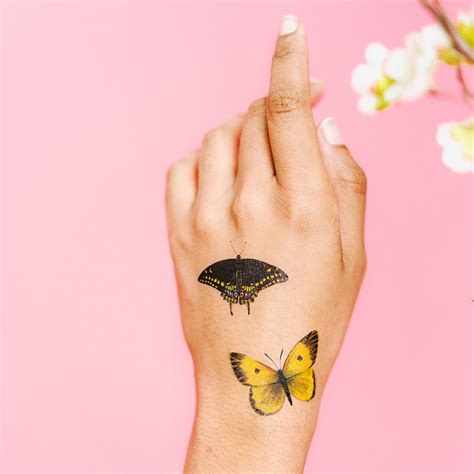 Butterfly Tattoo Wrist