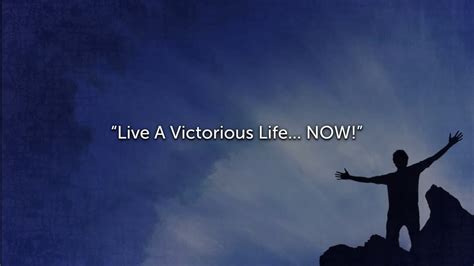 Live A Victorious Life...... NOW! | Rescue & Restore Church