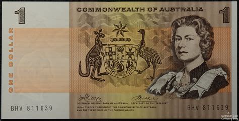 Old Australian 1 Dollar Note - Kumpulan Doa