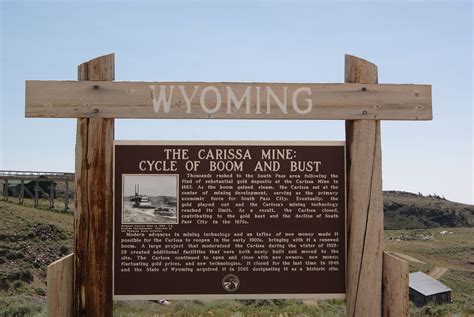 South Pass City, Wyoming is a restored gold mining town. | Wyoming ...