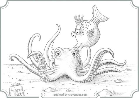 Pout Pout Fish Coloring Pages - Coloring Home