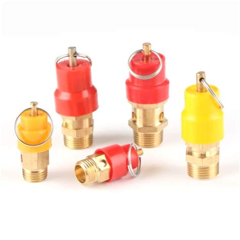 2Pcs Air Compressor Spring type Vent valve Gas Tank Small Pump Safety ...