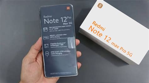 Redmi Note 12 max Pro 5G Unboxing | Price in India & Release Date ...