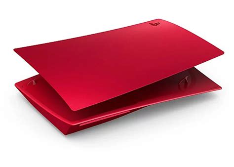 Sony PlayStation PS5 Disc Edition Cover Volcanic Red - US