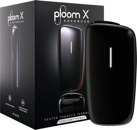 Ploom X Advanced Starter Kit - Heated Tobacco Device with HeatFlow Technology - Up to 20 Uses ...