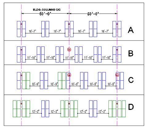 Warehouse Pallet Racking Layouts for Buildings with Wide Column Spacing