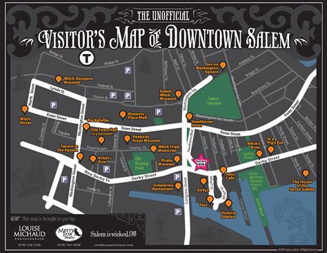 Printable Walking Map Of Salem Ma