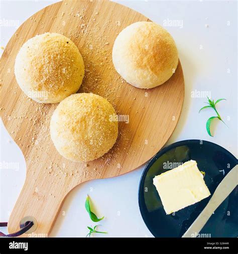 Filipino Pandesal Bread Stock Photo - Alamy