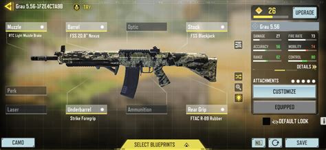 Is my grau 5.56 certified by the masters of cod mobile loadouts? : r/CODMobile_Loadouts