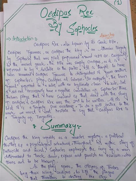 Use of irony in oedipus rex. Use of Dramatic Irony in Oedipus Rex. 2022-11-01