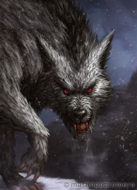 ArtStation - Dip Clan , Martin Paz | Werewolf art, Shadow wolf, Wolf art