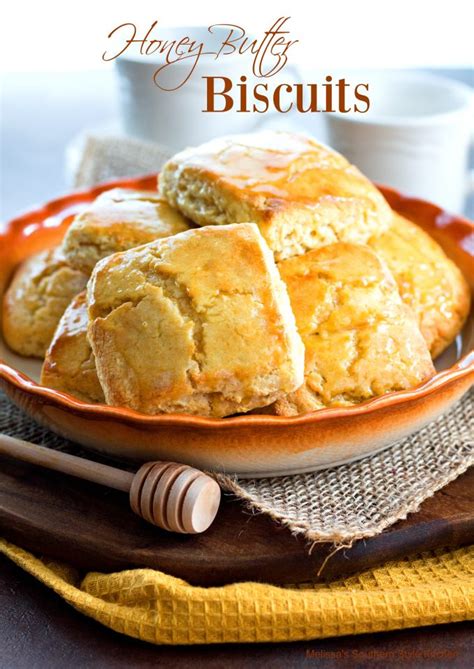 Honey Butter Biscuits - melissassouthernstylekitchen.com