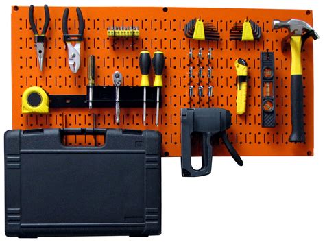 Wall Control Modular Pegboard Tool Organizer System - Wall-Mounted ...