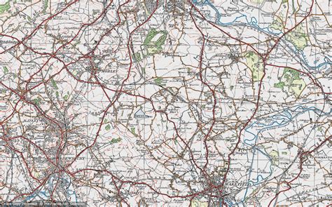 Historic Ordnance Survey Map of East Ardsley, 1925