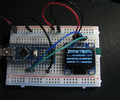 OLED I2c Display With Arduino: In this instructable I will show you how ...