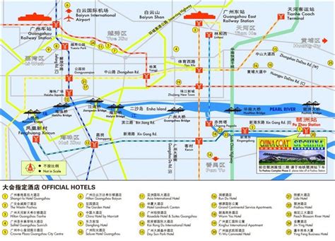 Guangzhou hotel map | Map, Guangzhou, Hotel