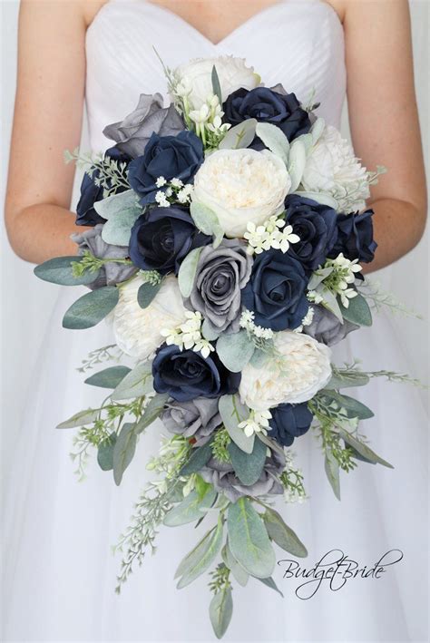 Steel Collection #2019164 - $35 - $280 | Blue wedding bouquet, Blue wedding flowers, Bride bouquets