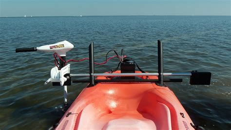 Kayak Trolling Motor Mount Kit