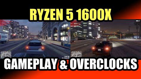 AMD RYZEN 1600x For Gaming? + The Overclock Difference - YouTube