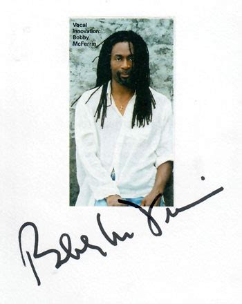 Bobby McFerrin - 1970s and 1980s - Music Stars - Memorabilia UK