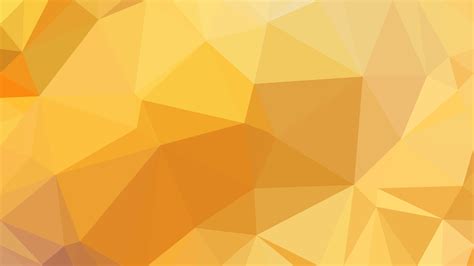 Free Abstract Amber Color Polygon Triangle Background Vector Illustration