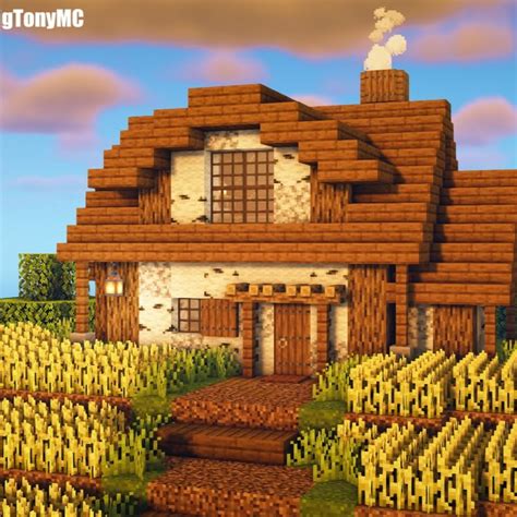 Minecraft Farmhouse! | Minecraft farm, Minecraft houses, Minecraft farm house