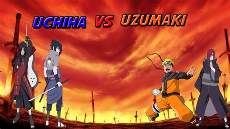 Naruto Ultimate Ninja Storm Revolution Uzumaki clan Vs. Uchiha clan ...