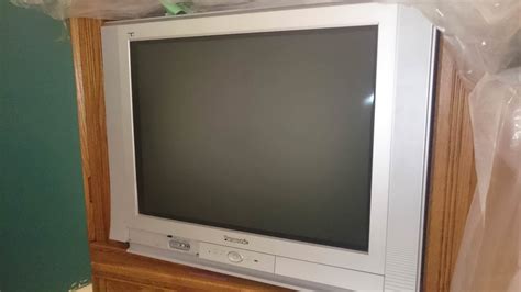 Panasonic CRT manufactured in 2005 - being offered for free. Looks mint but know nothing about ...