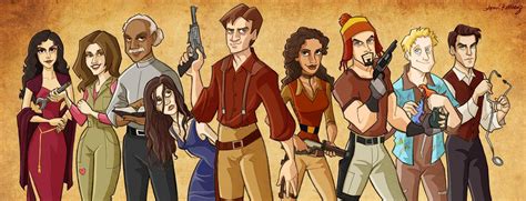 Fan Art Friday: Firefly / Serenity by techgnotic on DeviantArt