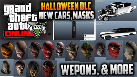 GTA 5 Halloween DLC Update CONFIRMED! - New Cars,14 New Masks & Weapons ...