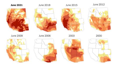 How Bad Is the Drought? These Maps Tell the Story. - The New York Times