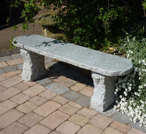 Pin on 桌子椅子 | Stone garden bench, Garden bench, Rustic stone