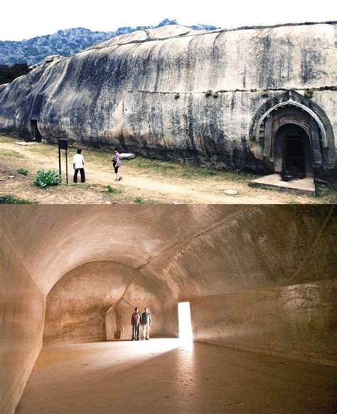 This 1500-year-old Cave in India was Carved out of a Giant Boulder ...