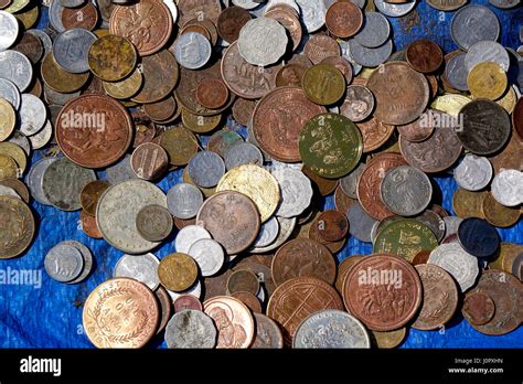 Old Indian coins for sale Stock Photo - Alamy