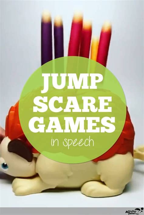 Jump Scare Games for Speech - Activity Tailor