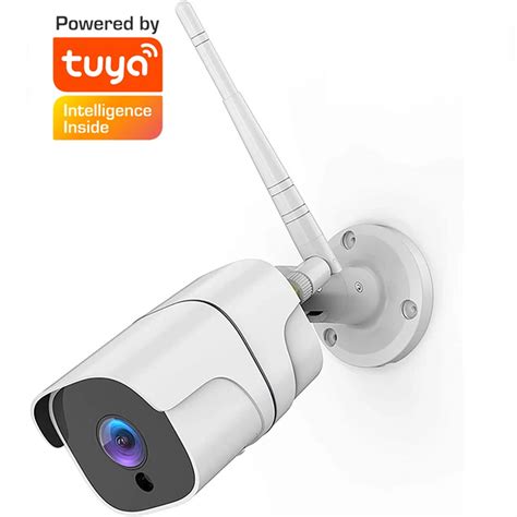 Zemismart Tuya WiFi CCTV Camera IP66 Waterproof Outdoor Intercome Work with Alexa Echo Show ...