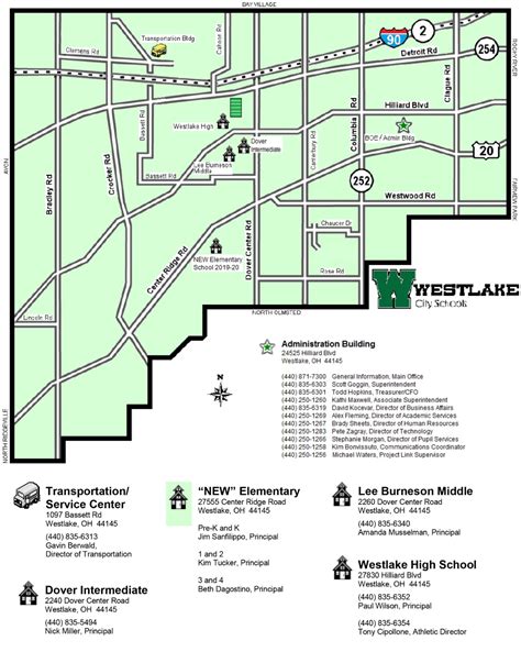 Westlake High School Campus Map - Tourist Map Of English