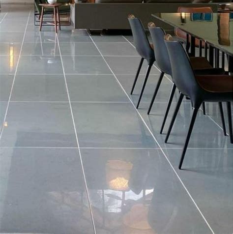 Grey Mirror Finish Kota Stone Tile, For Flooring at Rs 50/sq ft in ...