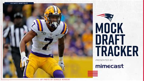 2020 Patriots Mock Draft Tracker (español)