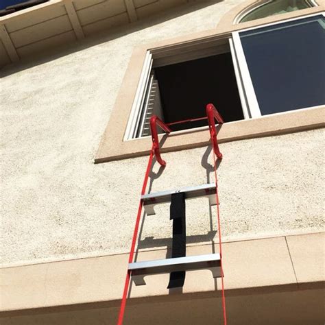 Hausse Retractable 2 Story Fire Escape Ladder, 13 Feet | Fire escape ladder, Escape ladder, Fire ...