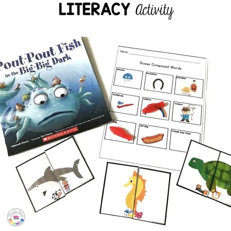 Pout Pout Fish Activities (Ocean Theme) for Preschool and Pre-K