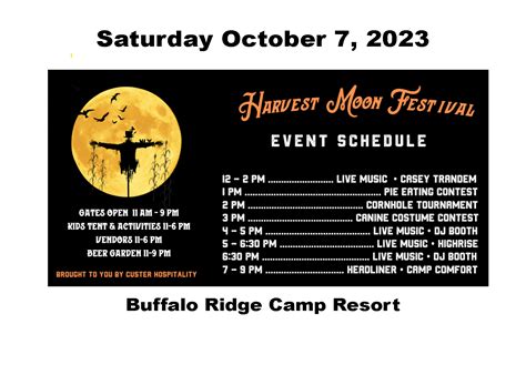 Harvest Moon Festival 2024 Custer Sd - Jami Rickie