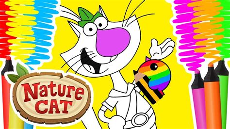 Nature Cat Coloring Pages If you want cat picture for coloring