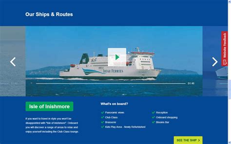 FERRIES ACROSS THE IRISH SEA OPERATORS FERRY SERVICES P&O STENALINE ...