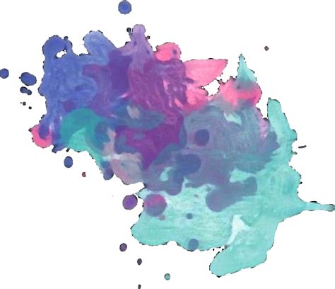 Ftestickers Paint Paintsplatter Brushstrokes Overlay - Paint Splatter Transparent Overlay - Free ...