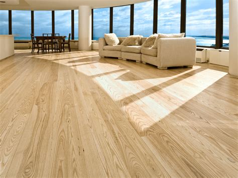 Ash Solid Wood Flooring in a Chicago Apartment | Carlisle Wide Plank Floors | Wide plank ...