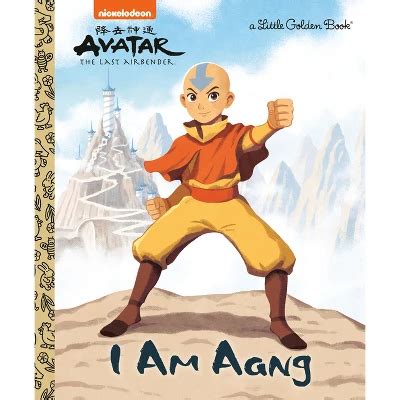 I Am Aang (avatar: The Last Airbender) - (little Golden Book) By Mei ...