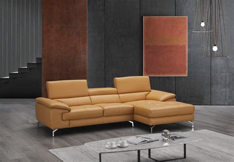 Luxury Full Leather Corner Couch Modesto California J&M-Furniture-A973b-Freesia